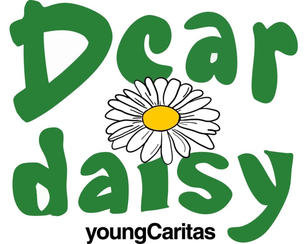Logo Dear Daisy mit Blume in der Mitte
